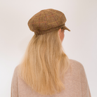 Hicks and Brown Whiskey Higham Tweed Baker Boy #Colour_Whiskey