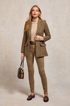 Holland Cooper Jodhpur Jean in Washed Khaki #Colour_Washed Khaki