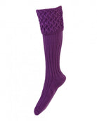 House of Cheviot Lady Rannoch Socks #Colour_Orchid