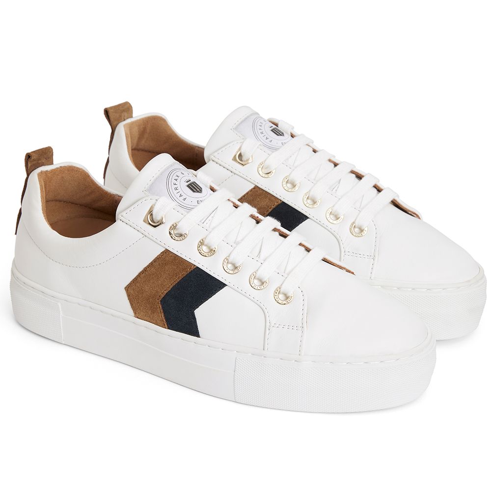 Fairfax & Favor White Alexandra Platform #Colour_White