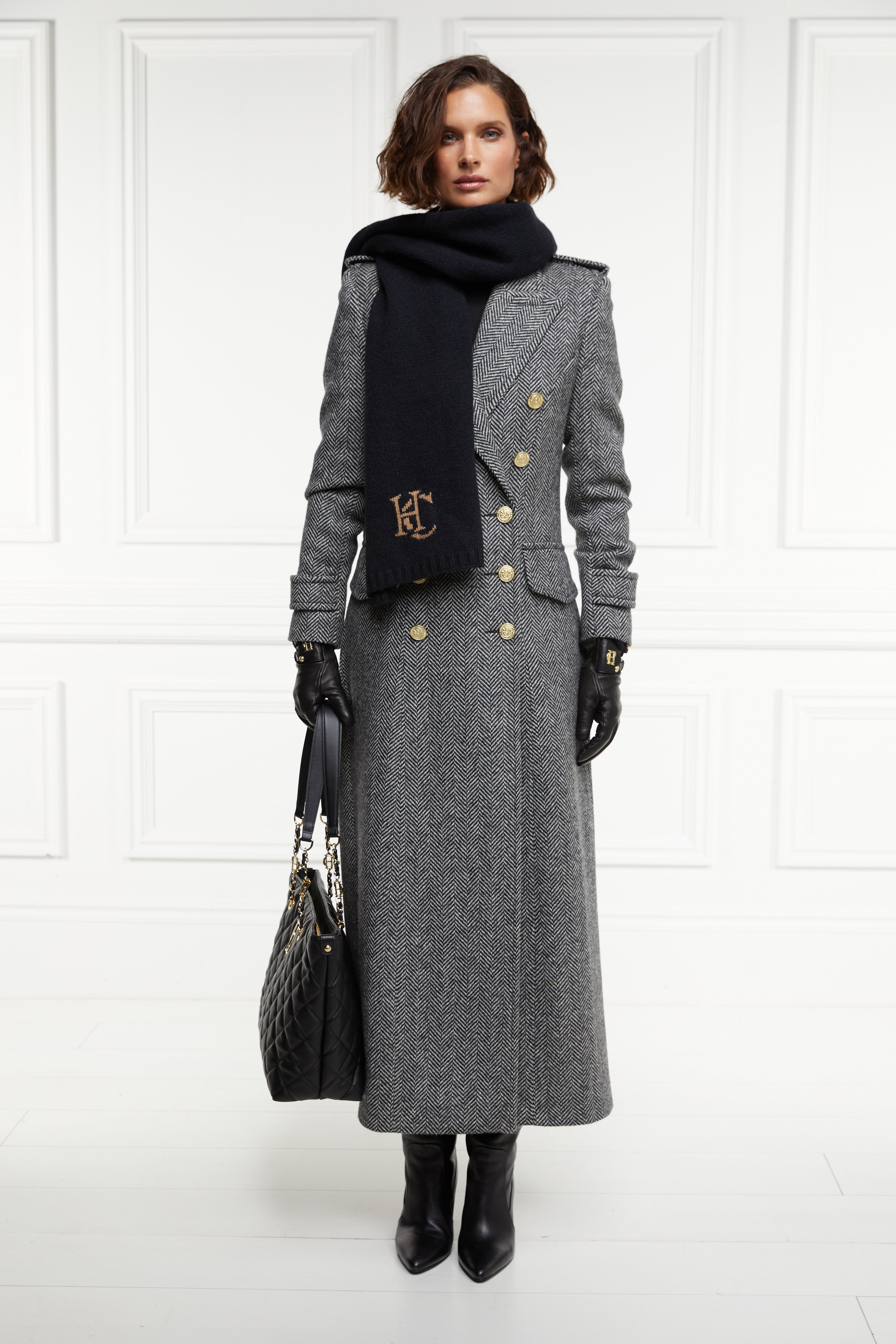 Elle Scarf -    black - View 4