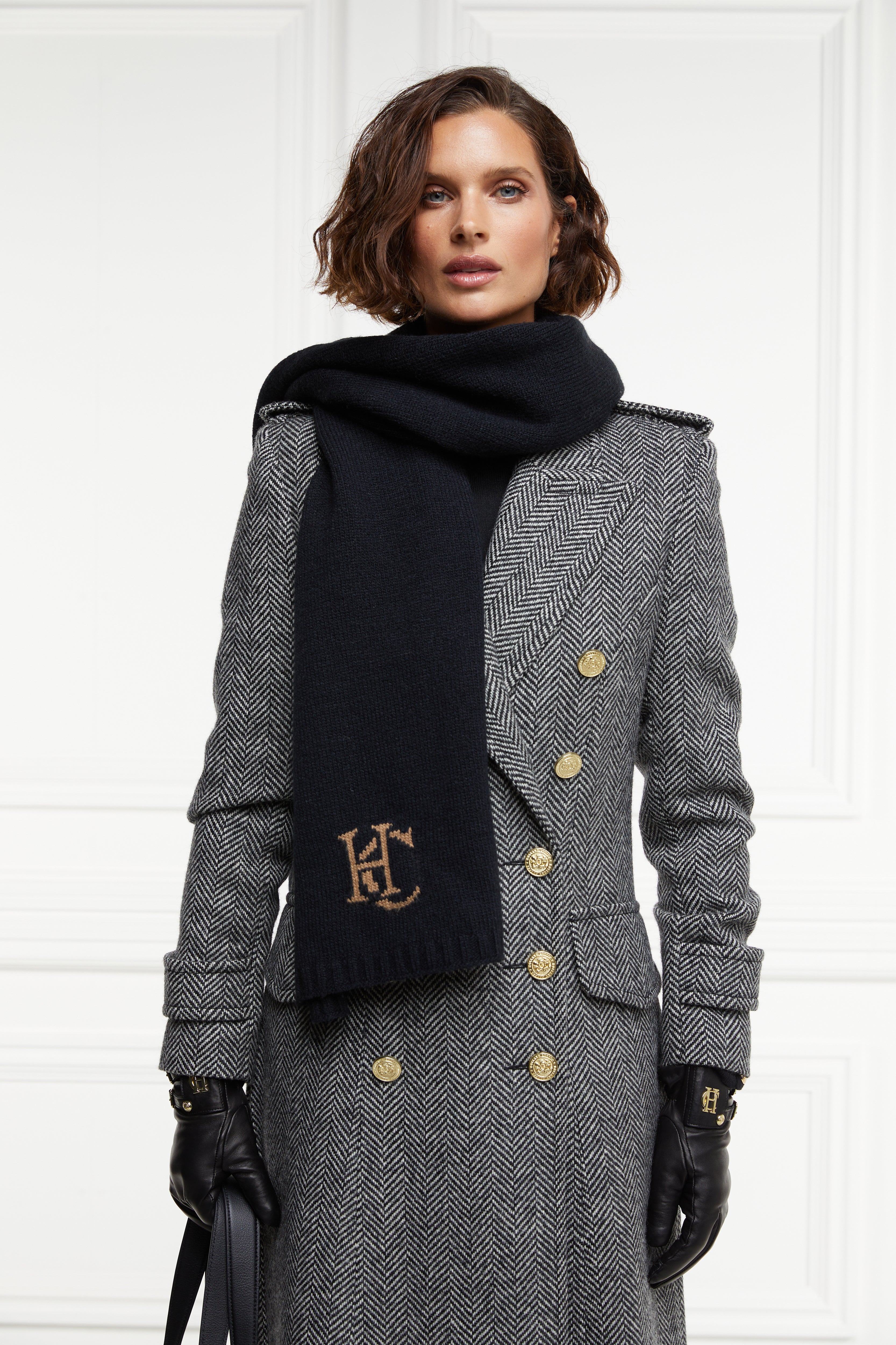 Elle Scarf -    black - View 2