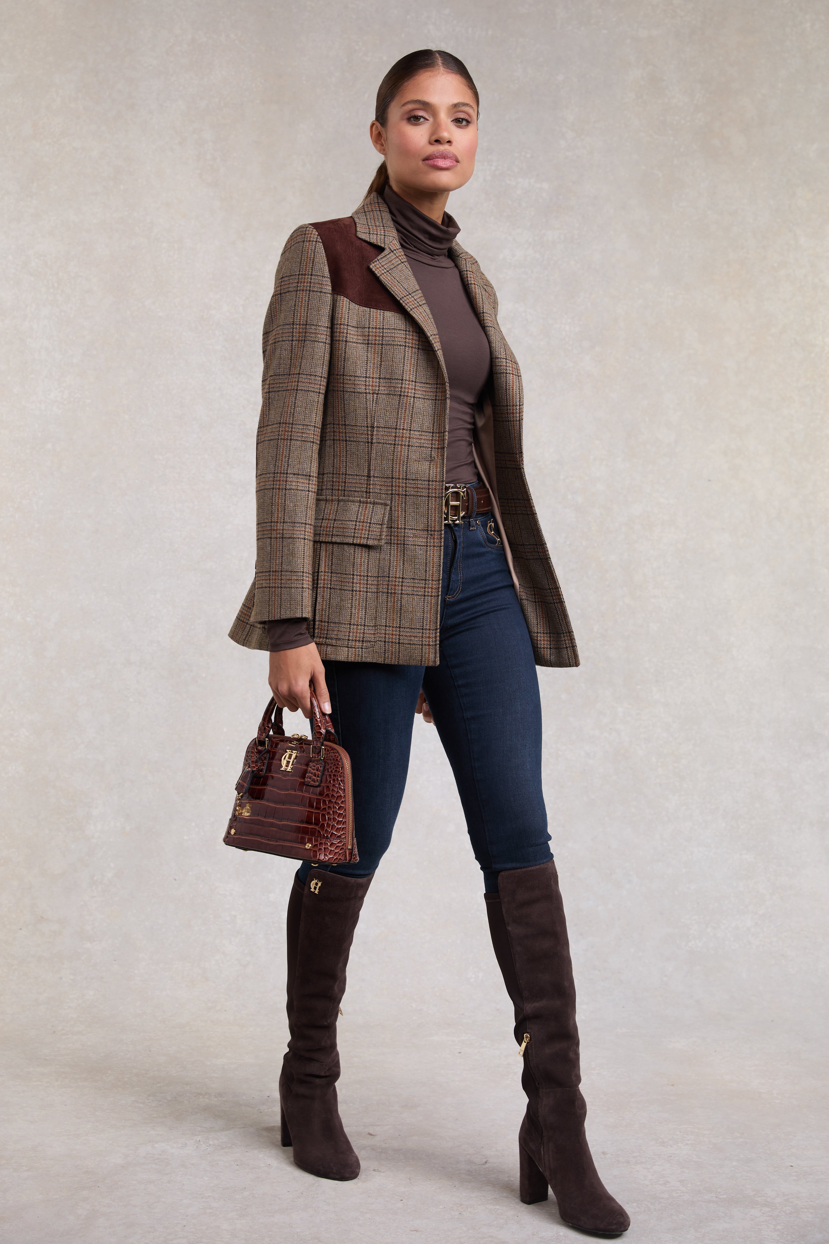 Essential Roll Neck -    coffee -  L - View 94