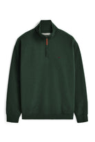 R.M. Williams Mulyungarie 1/4 Zip Sweatshirt #Colour_Pine