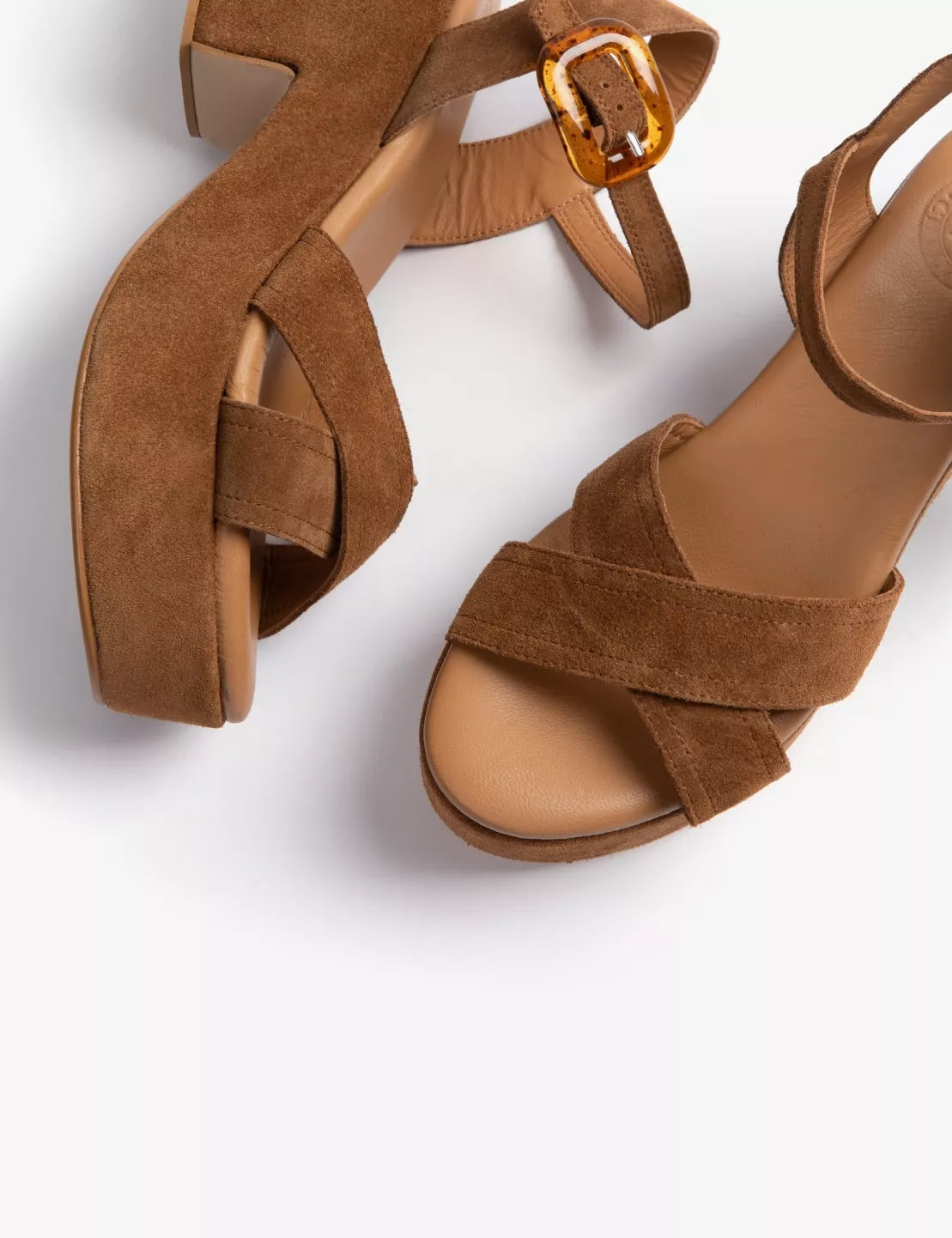 Penelope Chilvers Peat Bella Suede Sandal #Colour_Peat