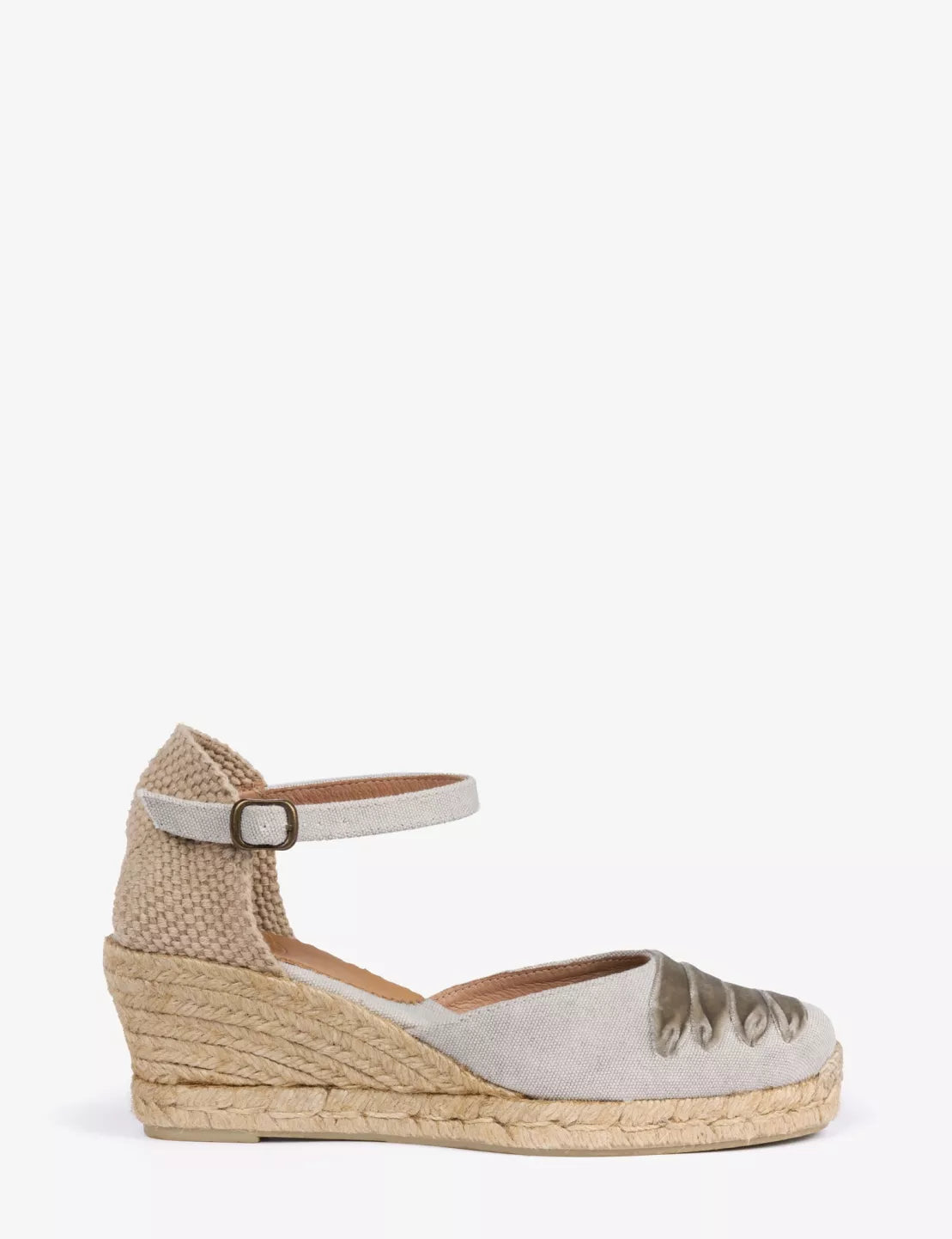 Penelope Chilvers Putty Mary Jane Dali Espadrille #Colour_Putty