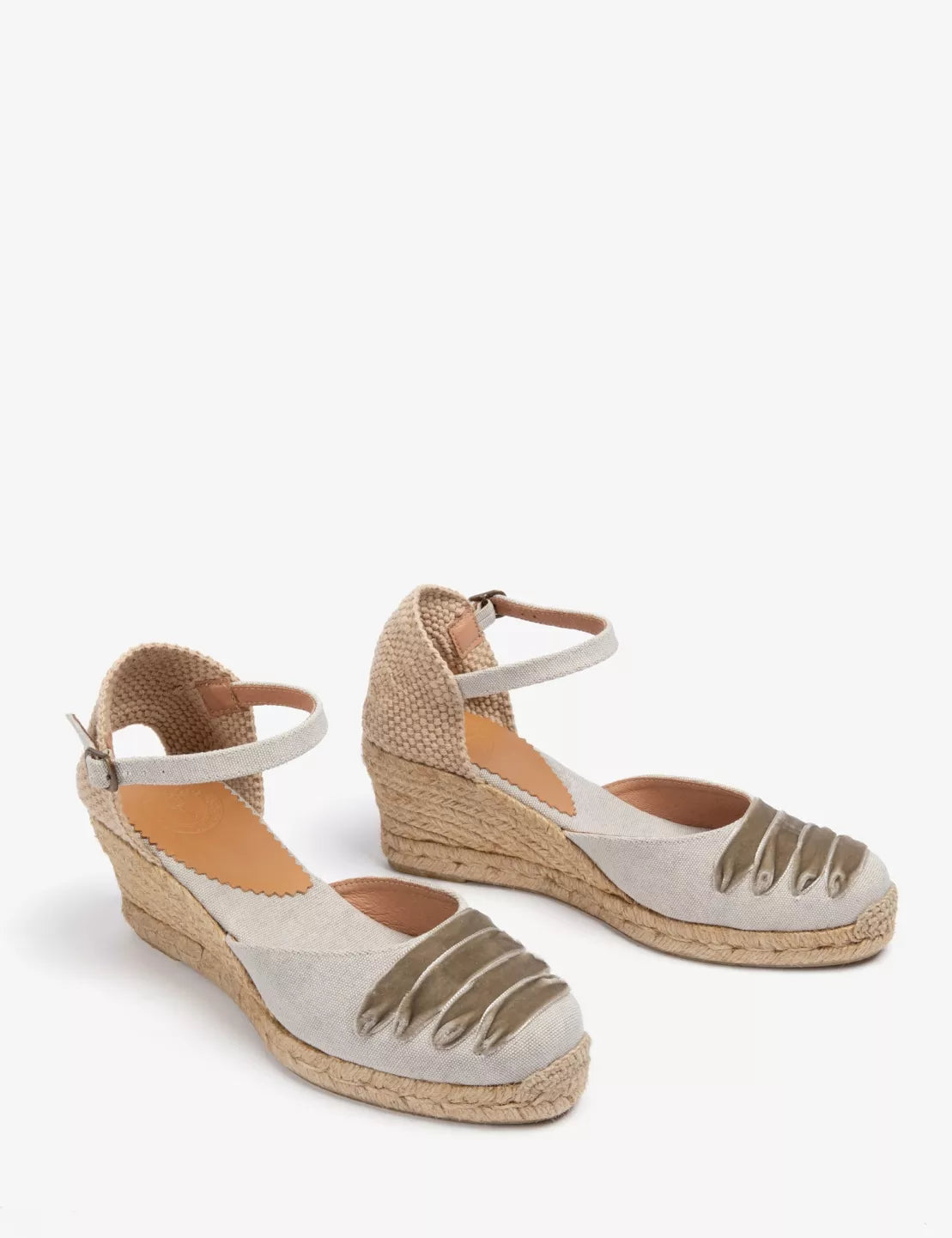Penelope Chilvers Putty Mary Jane Dali Espadrille #Colour_Putty