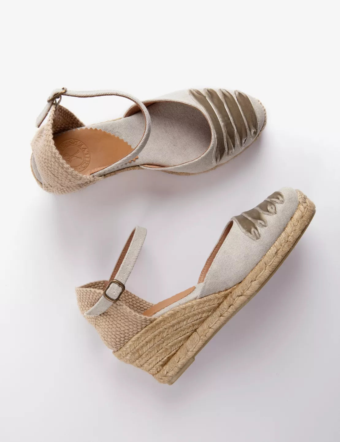 Penelope Chilvers Putty Mary Jane Dali Espadrille #Colour_Putty