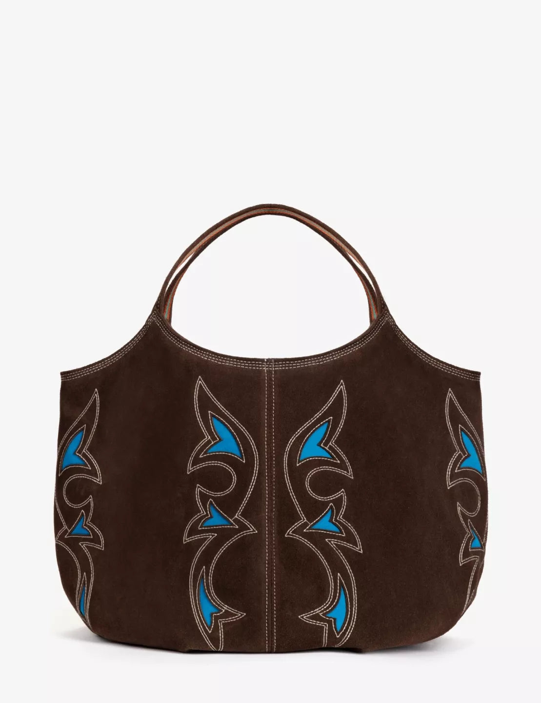 Penelope Chilvers Bitter Chocolate Pillow Paloma Bag #Colour_Bitter Chocolate