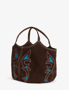 Penelope Chilvers Bitter Chocolate Pillow Paloma Bag #Colour_Bitter Chocolate