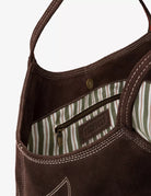 Penelope Chilvers Bitter Chocolate Pillow Paloma Bag #Colour_Bitter Chocolate