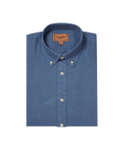 Schoffel French Navy Walsingham Linen Shirt #Colour_French Navy