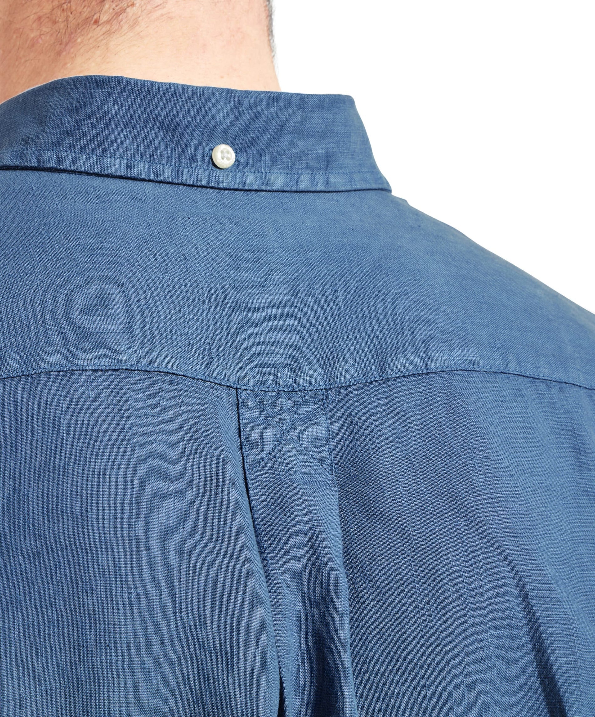 Schoffel French Navy Walsingham Linen Shirt #Colour_French Navy
