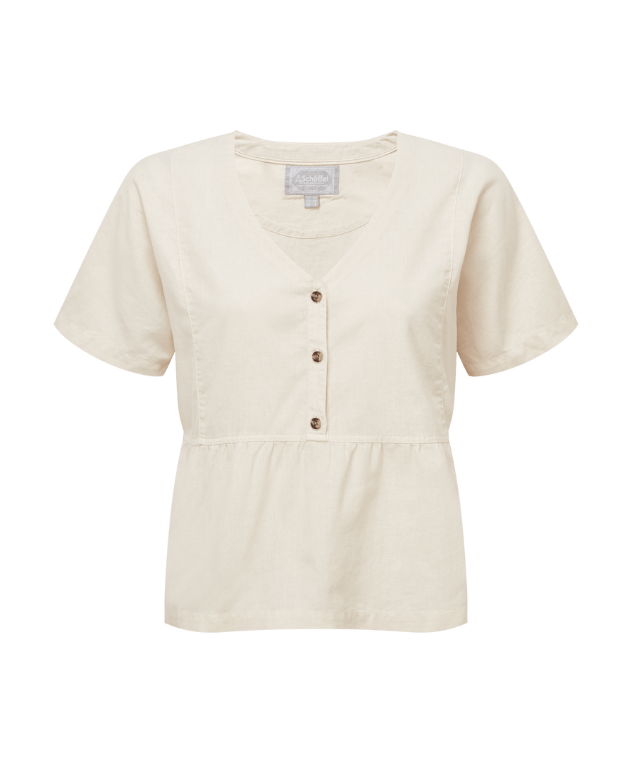 Schoffel Oat Lavenham Linen Top #Colour_Oat