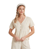 Schoffel Oat Lavenham Linen Top #Colour_Oat
