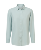 Schoffel Blue Stripe Salthouse Linen Shirt #Colour_Blue Stripe
