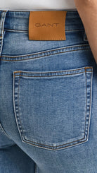 GANT Slim Stretch Jeans #Colour_Light Blue Worn In