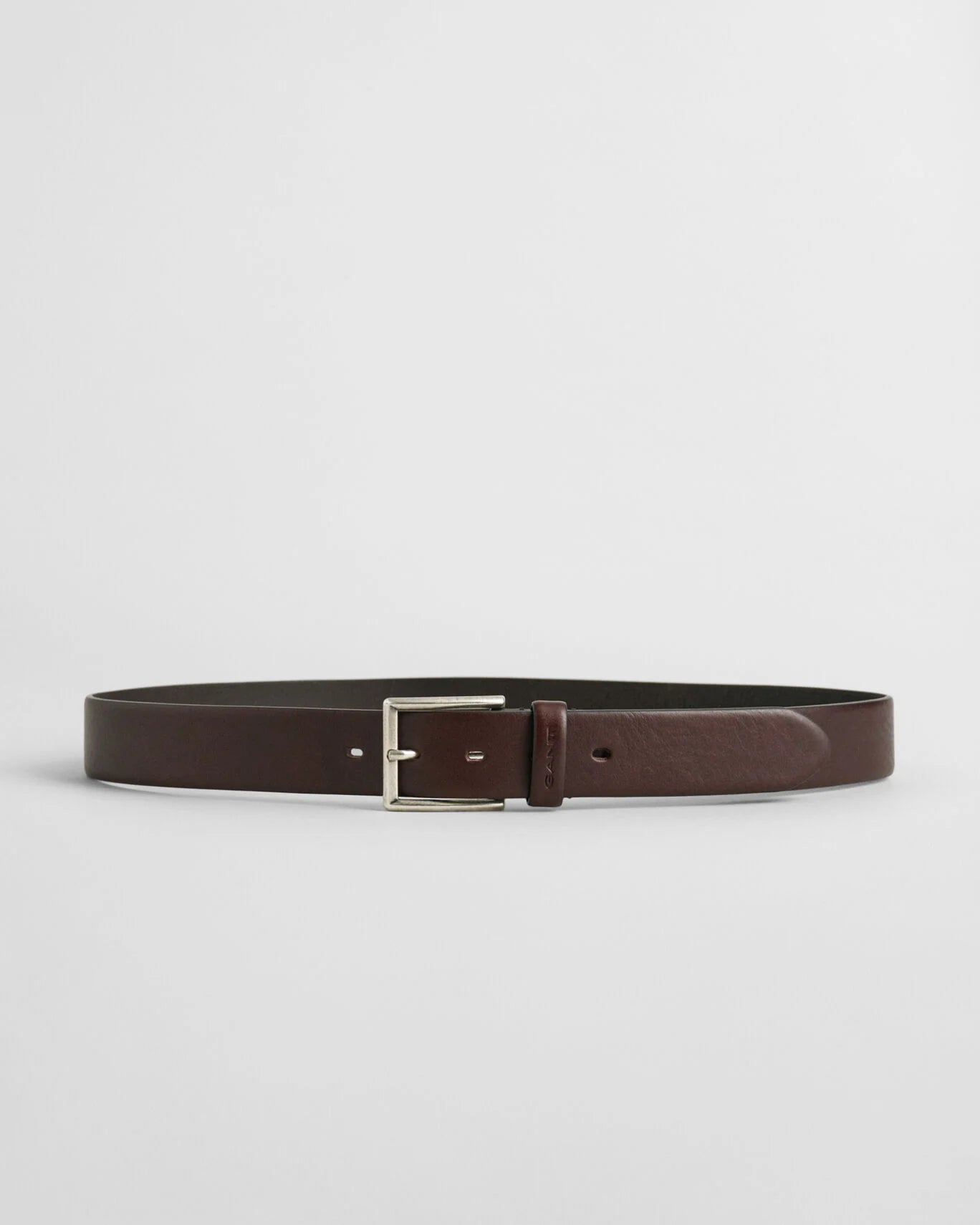GANT Classic Leather Belt #Colour_Rich Brown