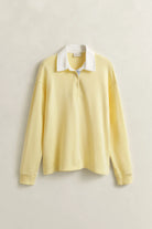 GANT Vanilla Yellow Rugger Sweatshirt #Colour_Vanilla Yellow