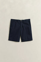 GANT Evening Blue Reg Classic Chino Shorts #Colour_Evening Blue