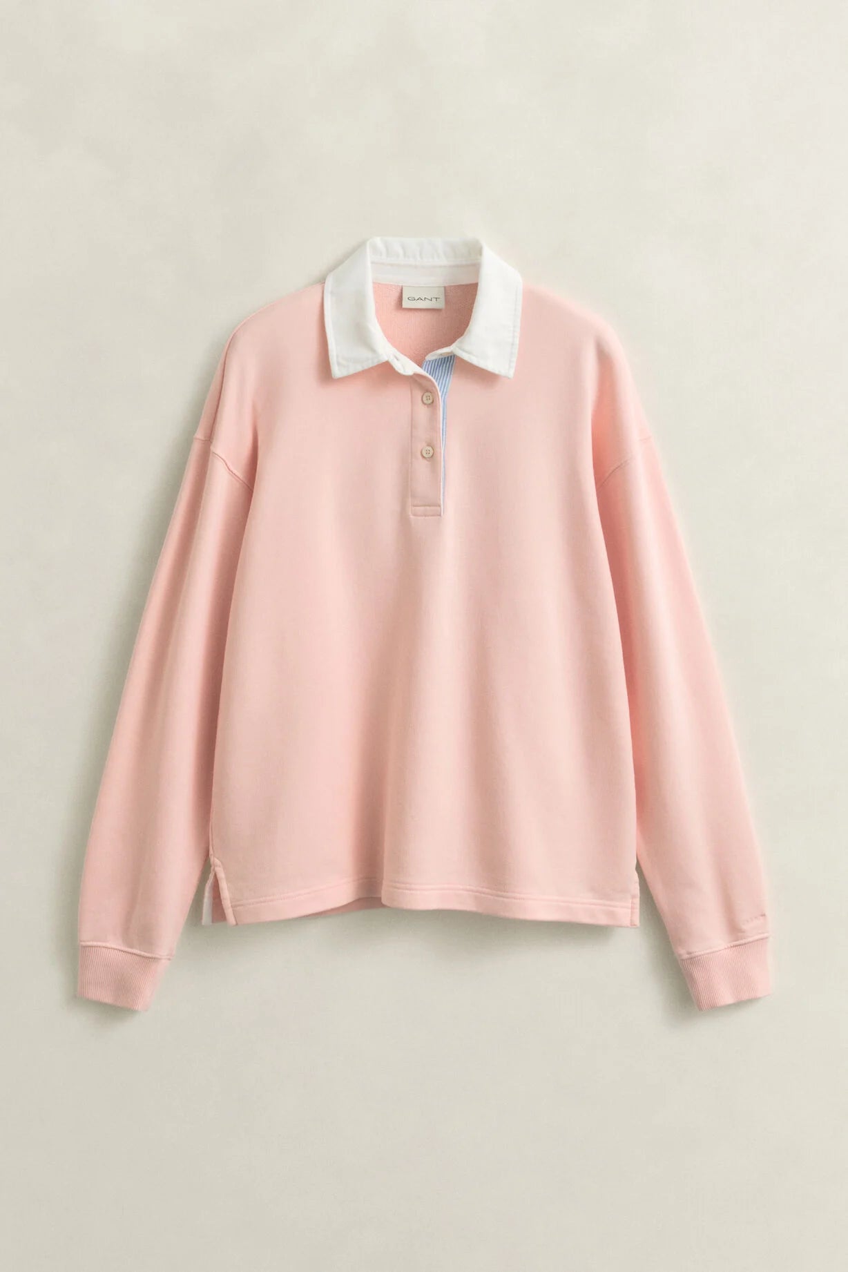 GANT Apricot Pink Rugger Sweatshirt #Colour_Apricot Pink