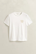 GANT Eggshell Rope Graphic SS T-Shirt #Colour_Eggshell
