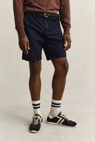 GANT Evening Blue Reg Classic Chino Shorts #Colour_Evening Blue