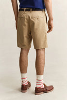 GANT Dark Khaki Reg Classic Chino Shorts #Colour_Dark Khaki