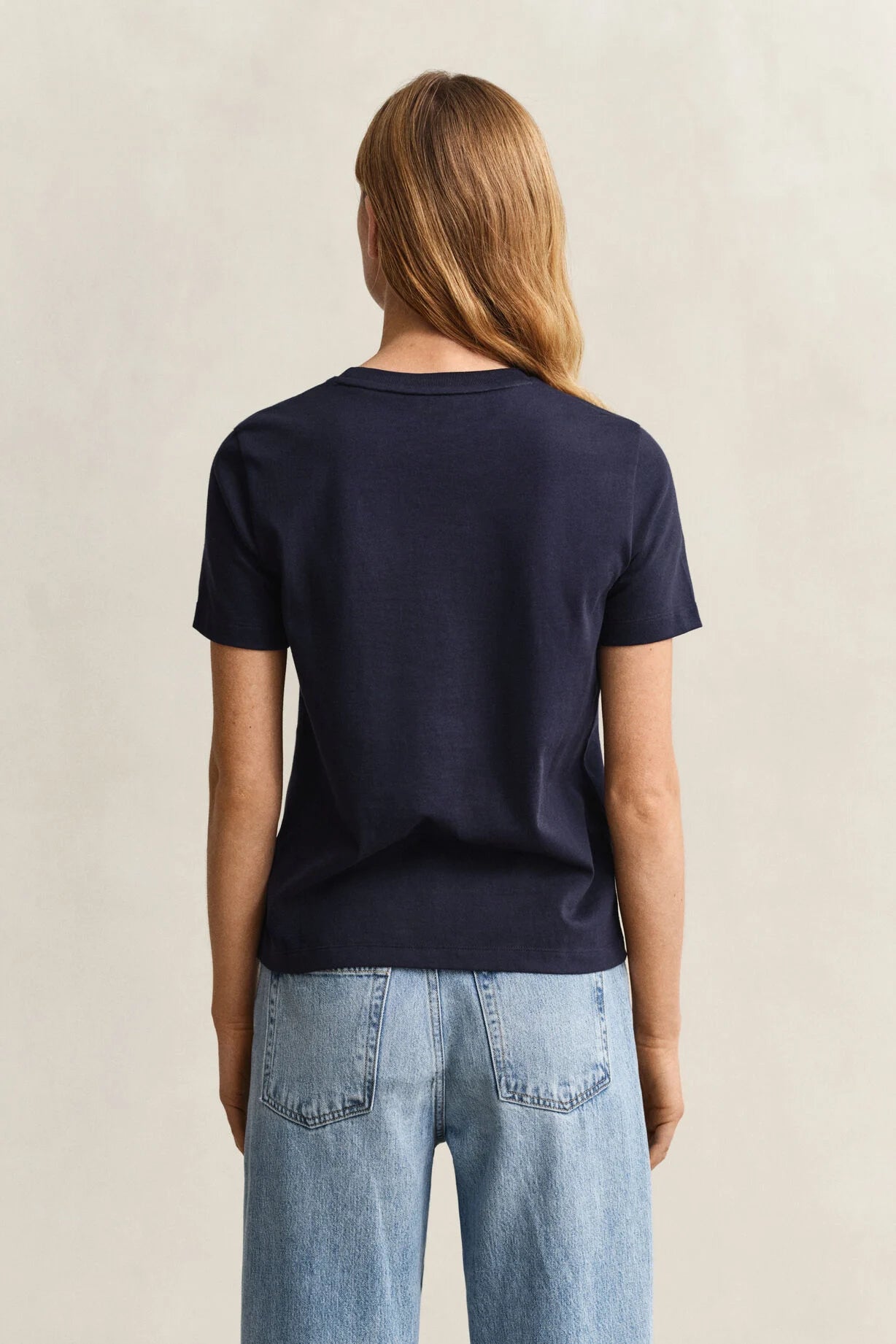 GANT Evening Blue Rope Graphic SS T-Shirt #Colour_Evening Blue