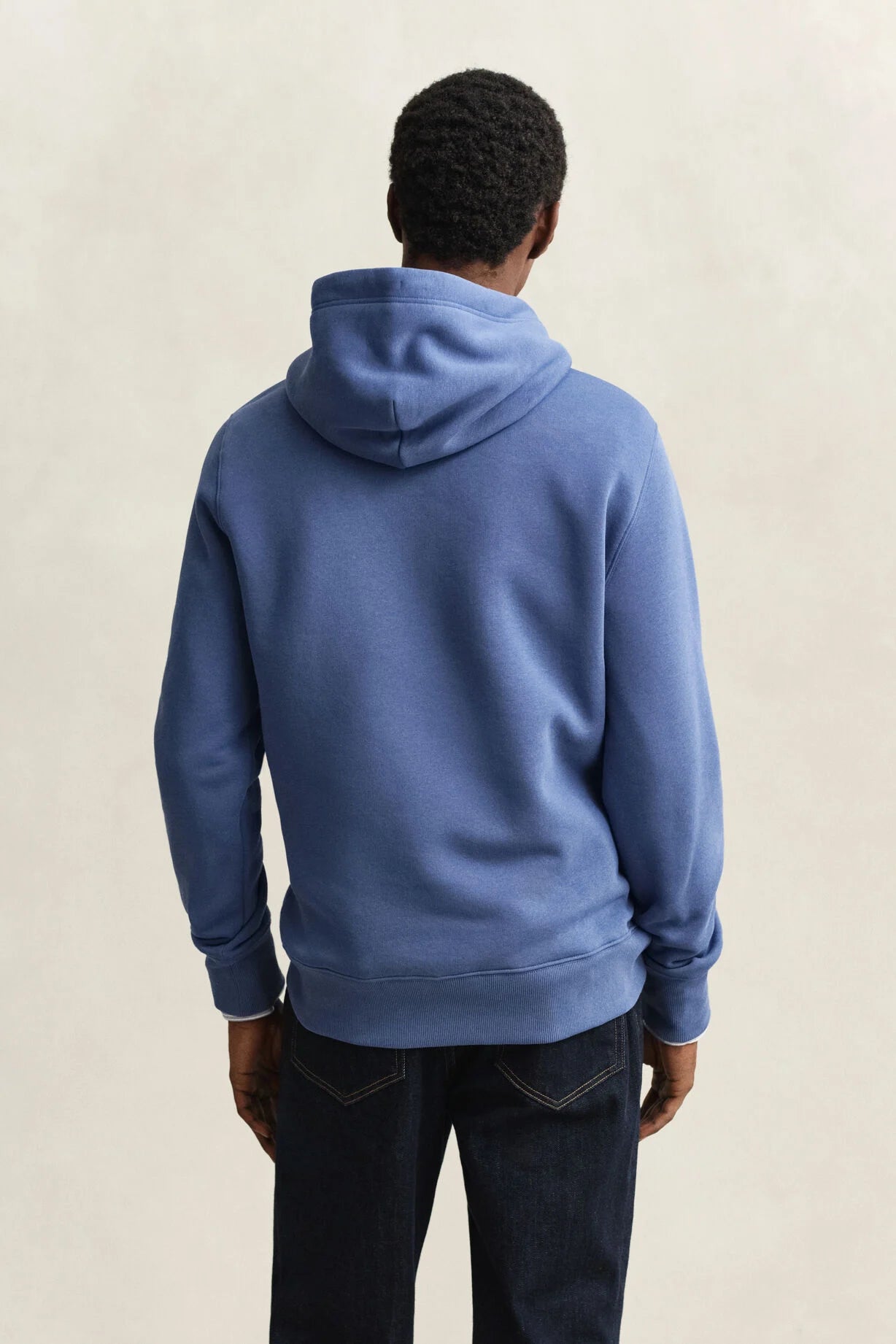 GANT Vintage Blue Reg Shield Hoodie #Colour_Vintage Blue