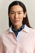 GANT Apricot Pink Rugger Sweatshirt #Colour_Apricot Pink