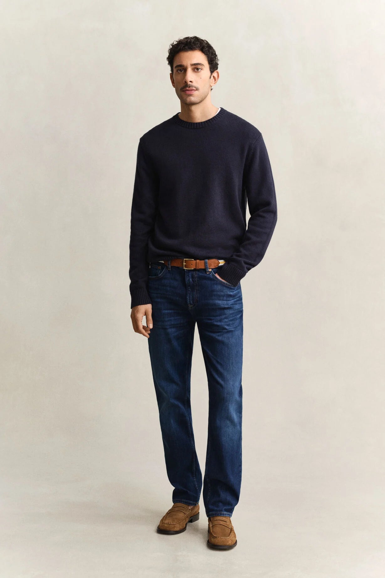 GANT Mid Blue Worn In Reg GANT Jeans #Colour_Mid Blue Worn In