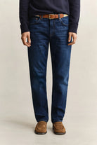 GANT Mid Blue Worn In Reg GANT Jeans #Colour_Mid Blue Worn In