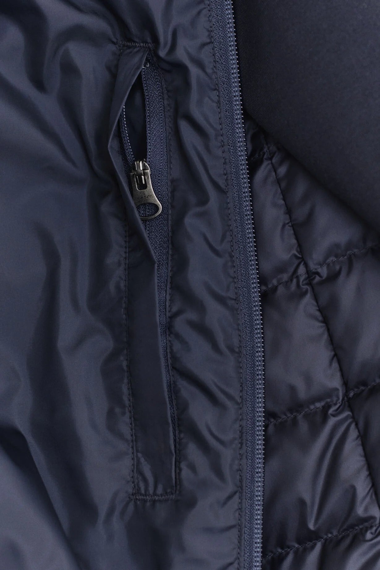 GANT Evening Blue Hybrid Jacket #Colour_Evening Blue