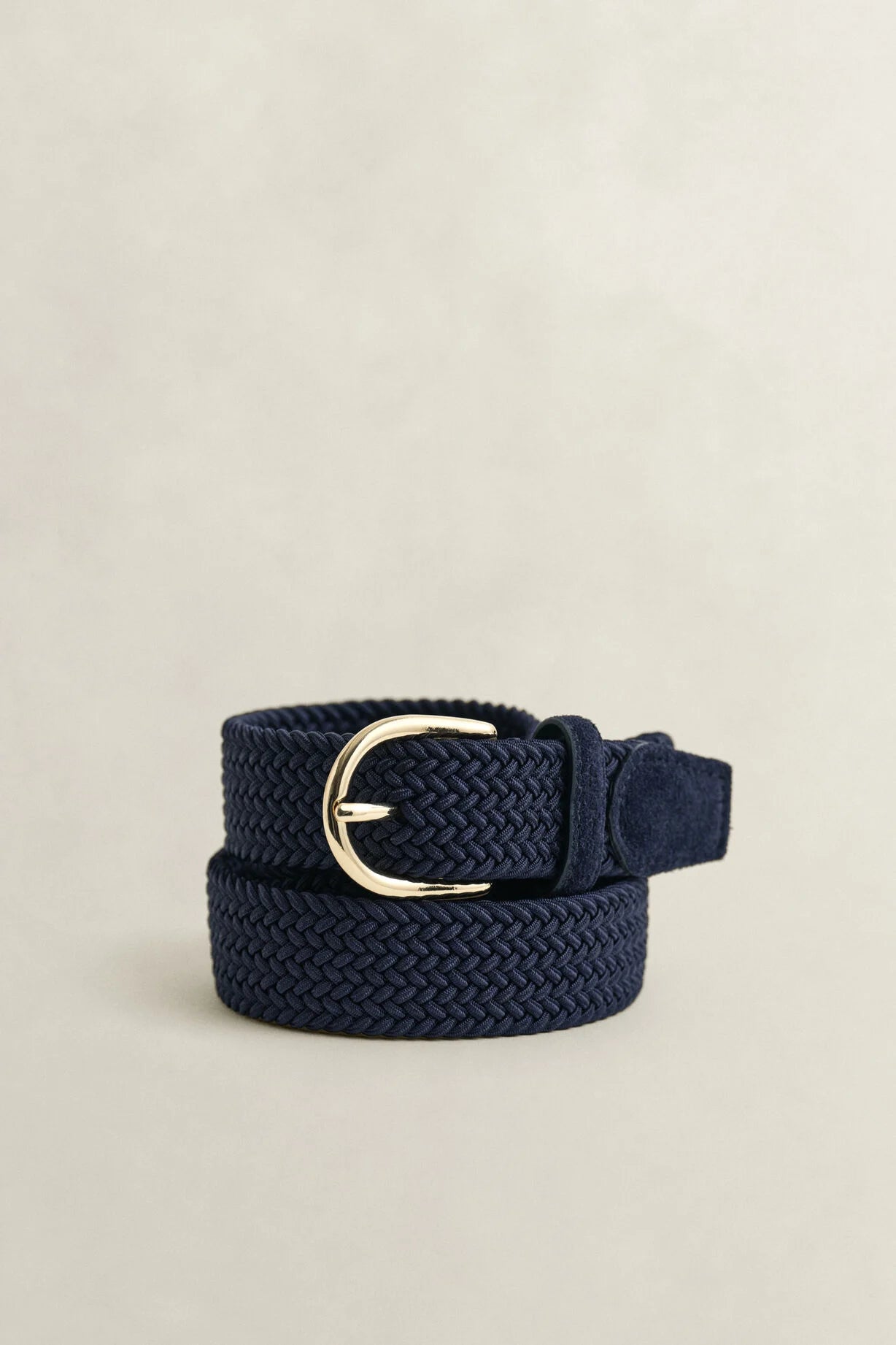 GANT Marine Womens Elastic Braided Belt #Colour_Marine