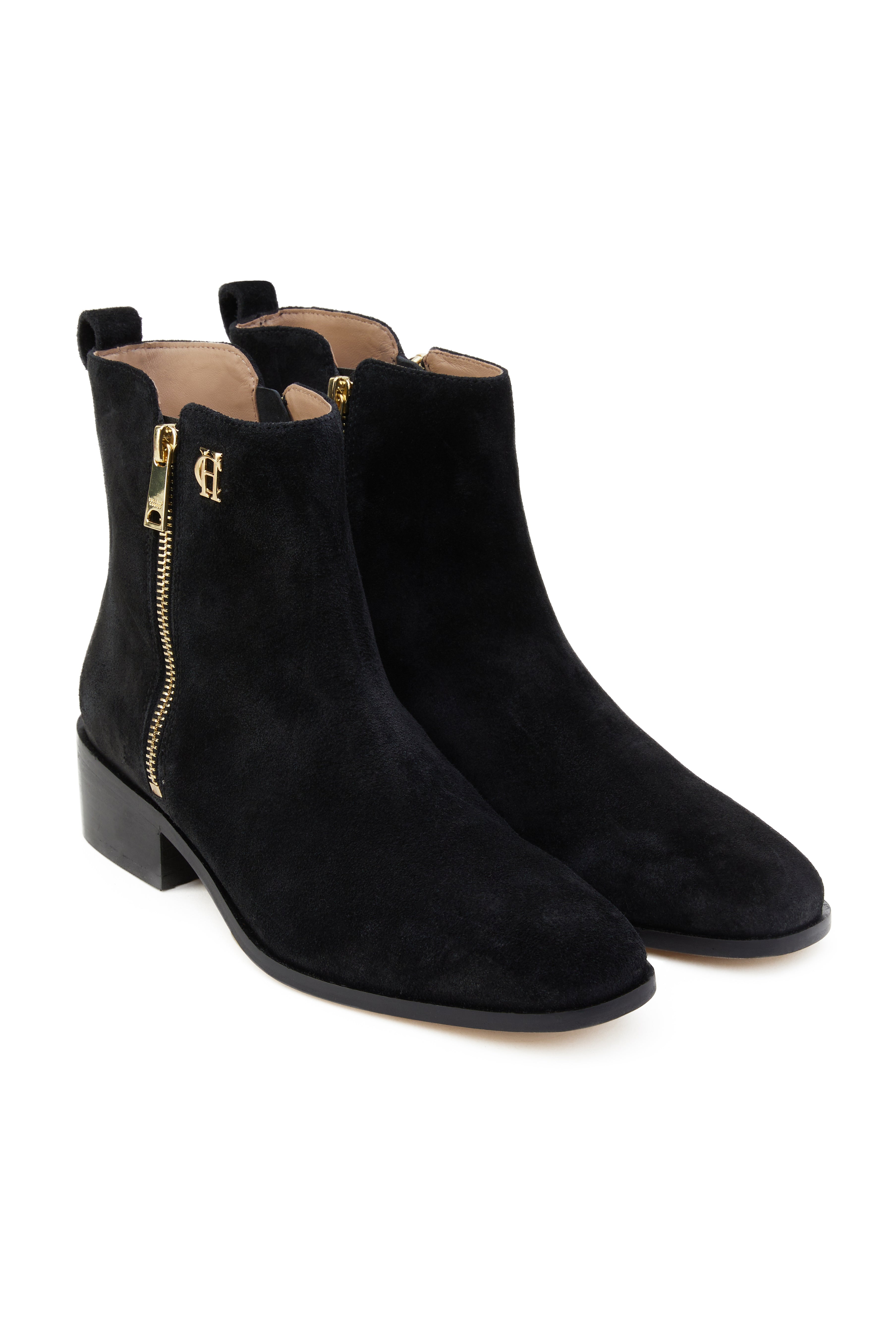 Holland Cooper Zip Chelsea #Colour_Matte Black