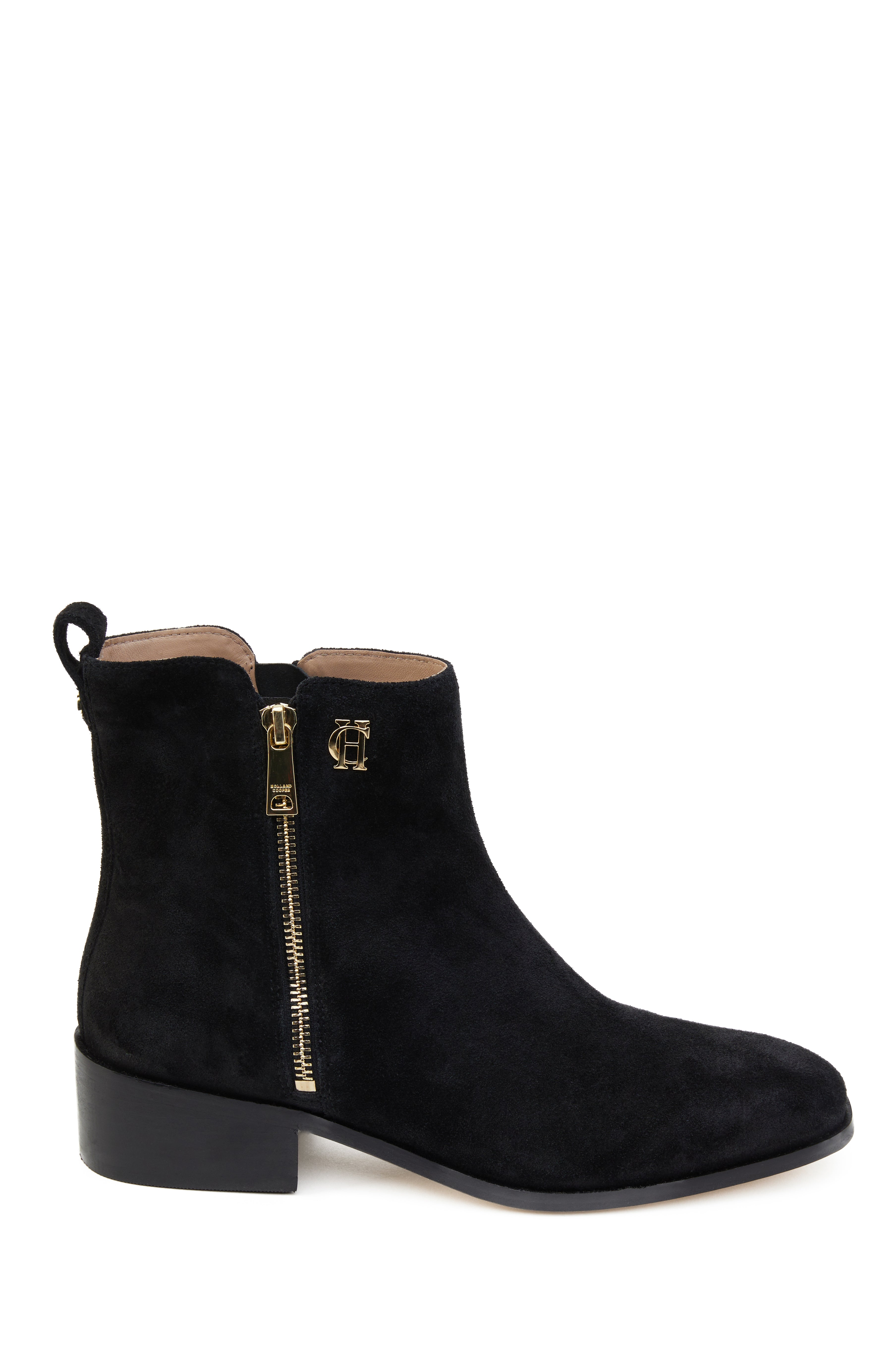 Holland Cooper Zip Chelsea #Colour_Matte Black