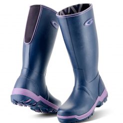 Grubs Rainline Wellington boots - Aubergine