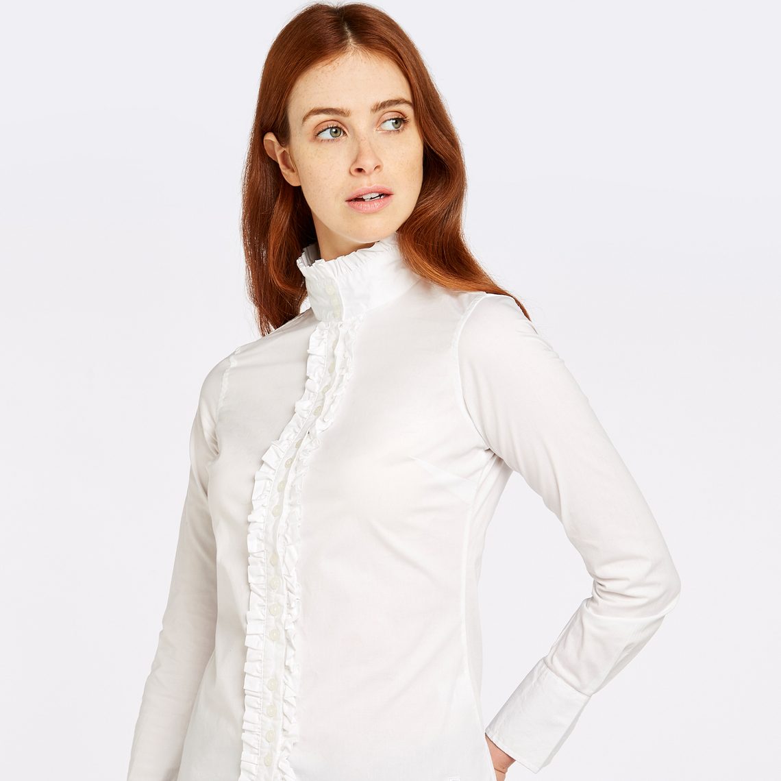 Dubarry Chamomile Shirt - White - Ruffords Country Store