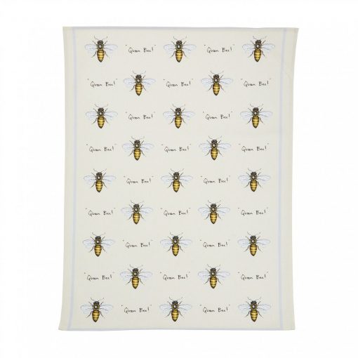 queen bee tea towel