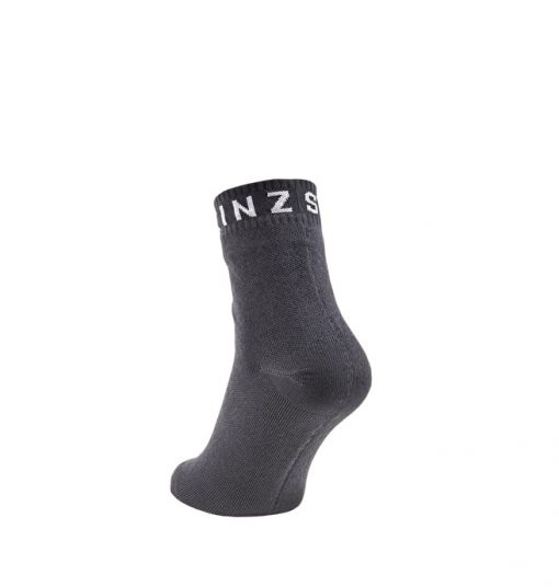 Sealskinz Super Thin Ankle Sock - Black/Grey