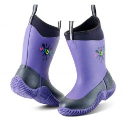 Muddies Icicle Children's Boots - Violet
