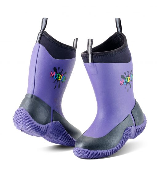 Muddies Icicle Children's Boots - Violet