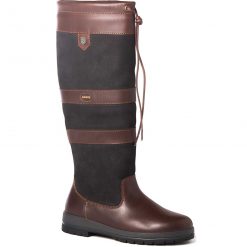Dubarry Galway Country Boot - Black/Brown Slim Fit