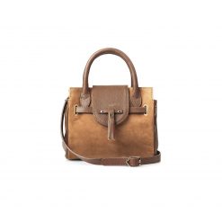 Fairfax & Favor The Mini Windsor Suede Handbag - Tan