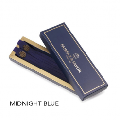 Midnight Blue Suede Boot Tassels