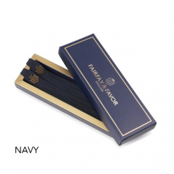 Navy Suede Boot Tassels