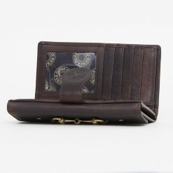 Hicks & Hides Hidcote Cartridge Purse Brown 3