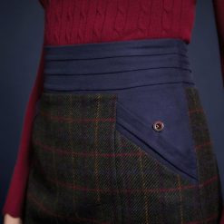Jack Murphy Norah Tweed Skirt - Primary Green