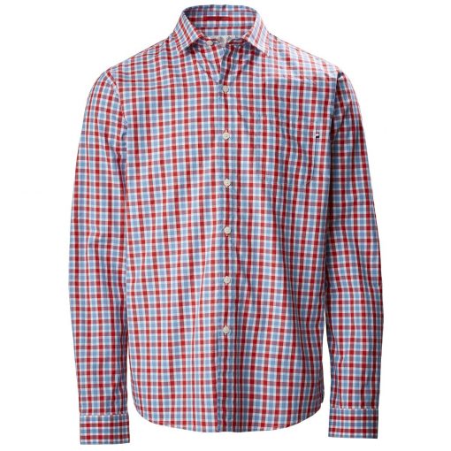 Musto Riviera Check Shirt - Harrison Red Blue